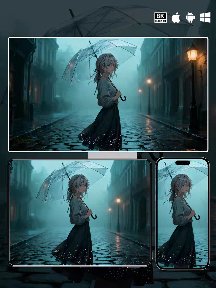 薇尔莉特超清8K二次元动漫卡通女生手机电脑平板桌面壁纸图片集08