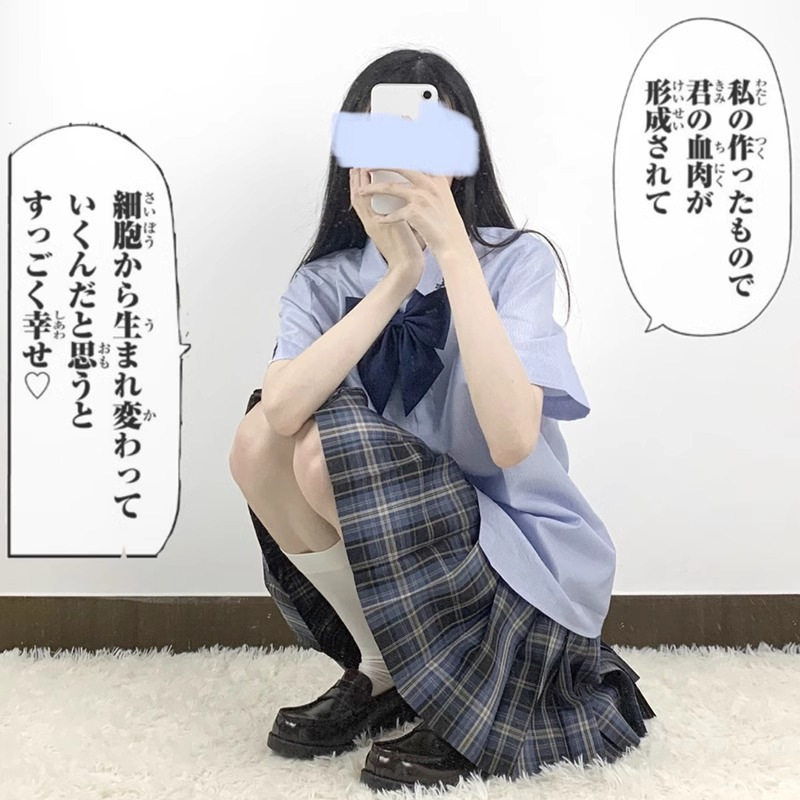 jk制服【泷岛海】水手服全套原创正版格裙学院风秋冬季长袖jk套装