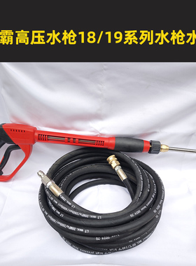 绿霸洗车机高压水枪LT-19MB 18MA清洗机长枪汽油机枪头绿田快接枪