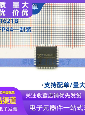 全新原装 TM1621 TM1621B LCD显示驱动 LQFP44 兼容HT1621 SSOP48