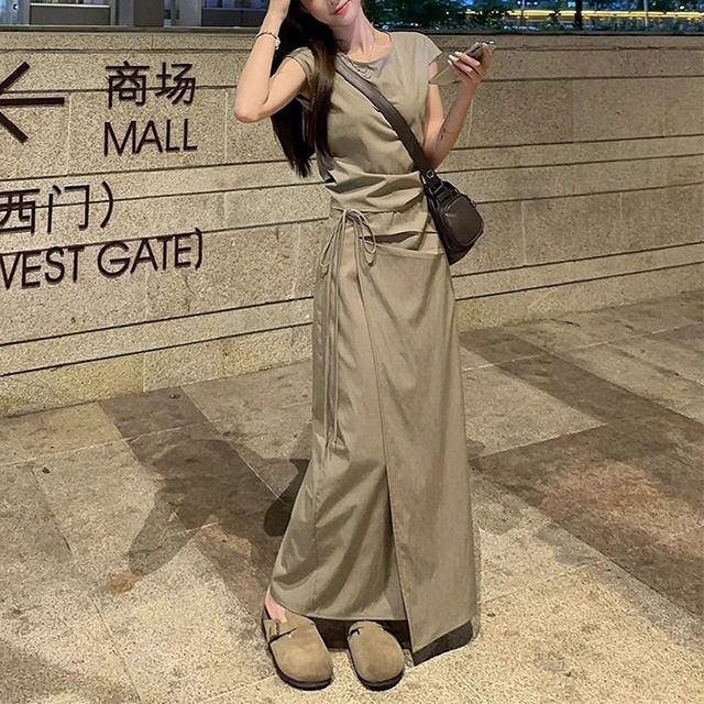 法式连衣裙女夏季2026新