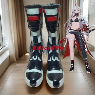 战双帕弥什深红囚影cos鞋定做cosplay动漫游戏二次元鞋靴来图定制