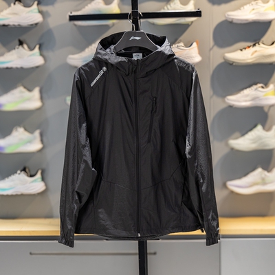 李宁风衣防泼水凉感防晒