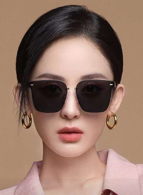 娜扎同款墨镜女小脸韩版潮防紫外线时尚大框偏光太阳眼镜开车专用