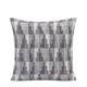 样板间家居客厅沙发棉i. 现代简约编织风格 千舍 灰色几何图案抱枕