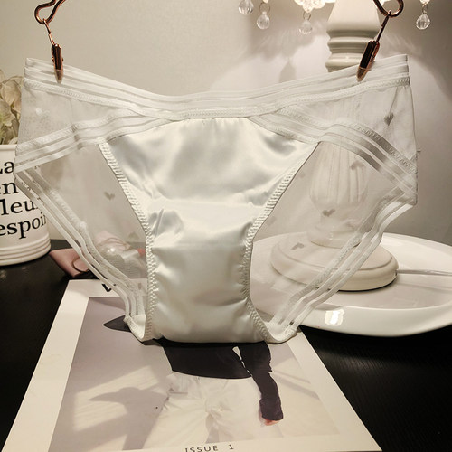 性感蕾丝内裤女士中低腰3送1