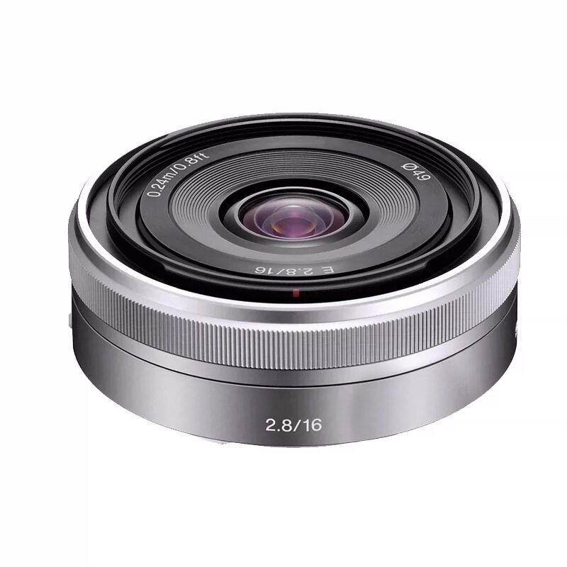 SONY/二手 索尼16MM F2.8 广角定焦人像大光圈微单饼干镜头16F2.8