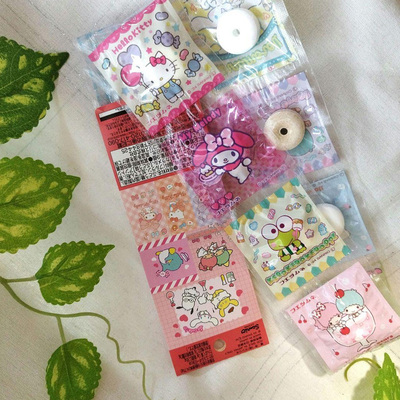 日本 coris三丽鸥口哨糖9连包含贴纸