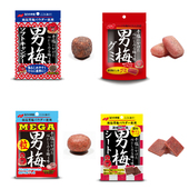 日本 nobel男梅软糖咸梅味软糖梅片