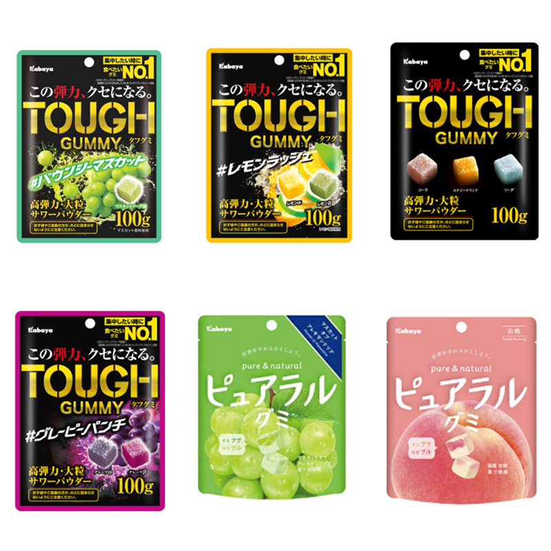 日本 kabaya水果味软糖