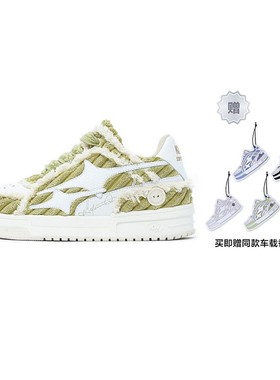 KILLWINNER Noah's ark 复古灯芯绒 潮牌低帮板鞋子 绿色