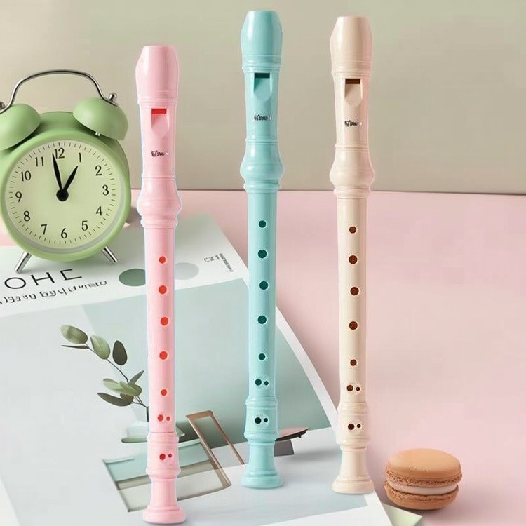 小学生上课专用高音7孔竖笛c调德式直笛初学练习吹笛子乐器笛子