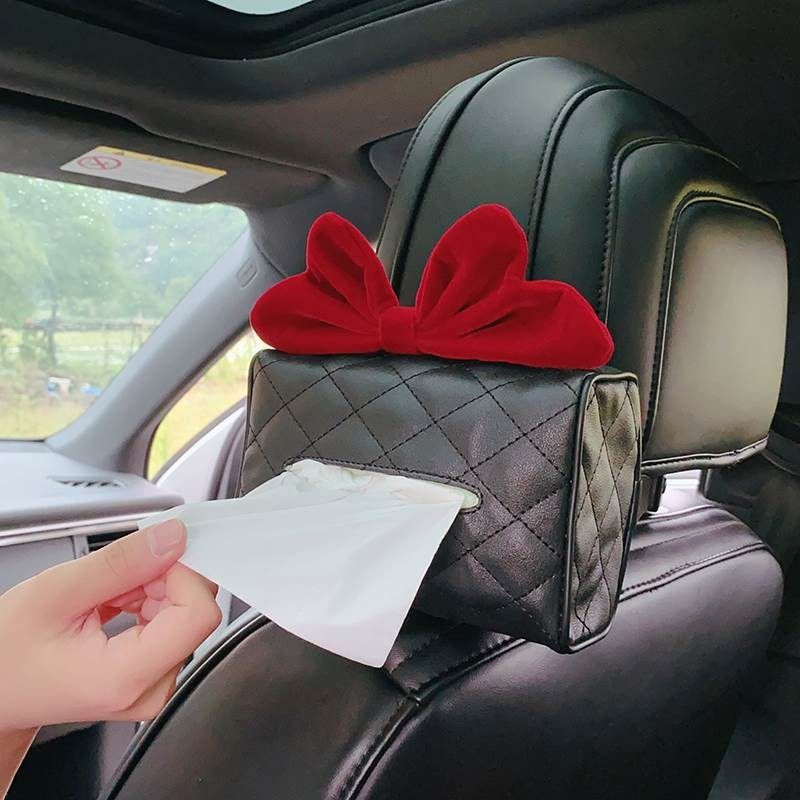 汽车车内车载纸巾盒蝴蝶结用品纸巾抽挂式扣遮阳板扶手箱抽巾盒,汽车用品/电子/清洗/改装,车用纸巾盒/套,淘宝优惠券,粉丝福利购,淘宝优惠卷
