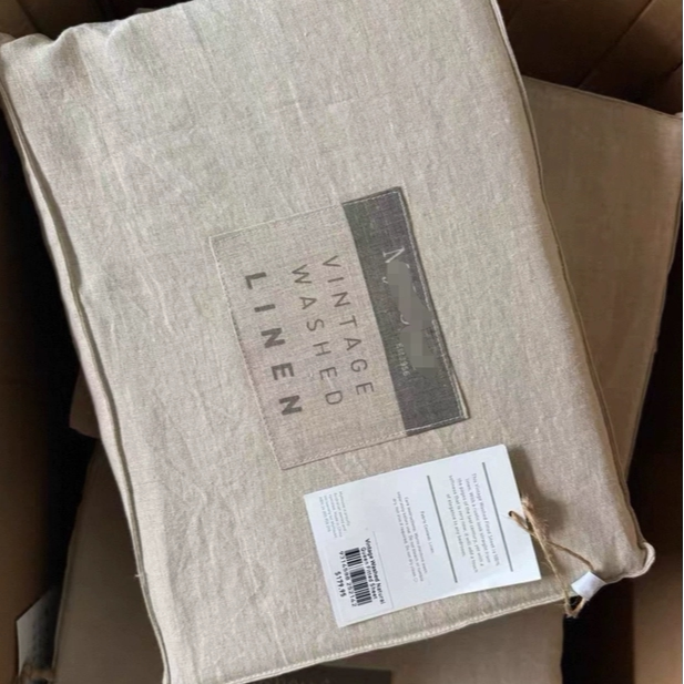 牛货双雨露抑菌亚麻床笠