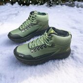 厚底爬山鞋 外贸尾货男户外防滑加绒保暖徒步登山鞋 宽楦防水登山鞋