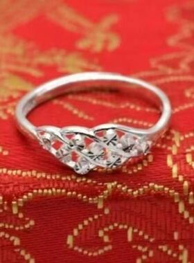 简约银色可调节女戒51