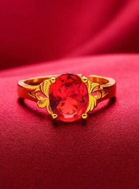 合金戒指女士时尚钻白色