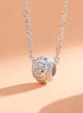 2025新款磨砂转运珠项链