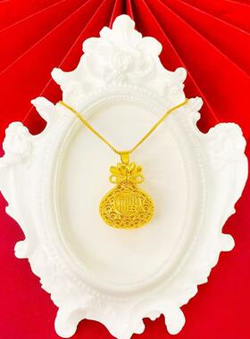 小胖福袋新中式锁骨链