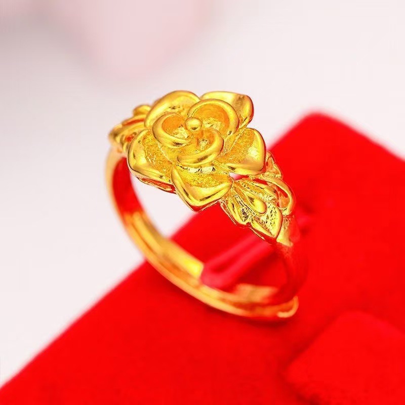 展销会现场戒指批发直播货源爆款