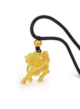 新款火麒麟吊坠霸气祥瑞