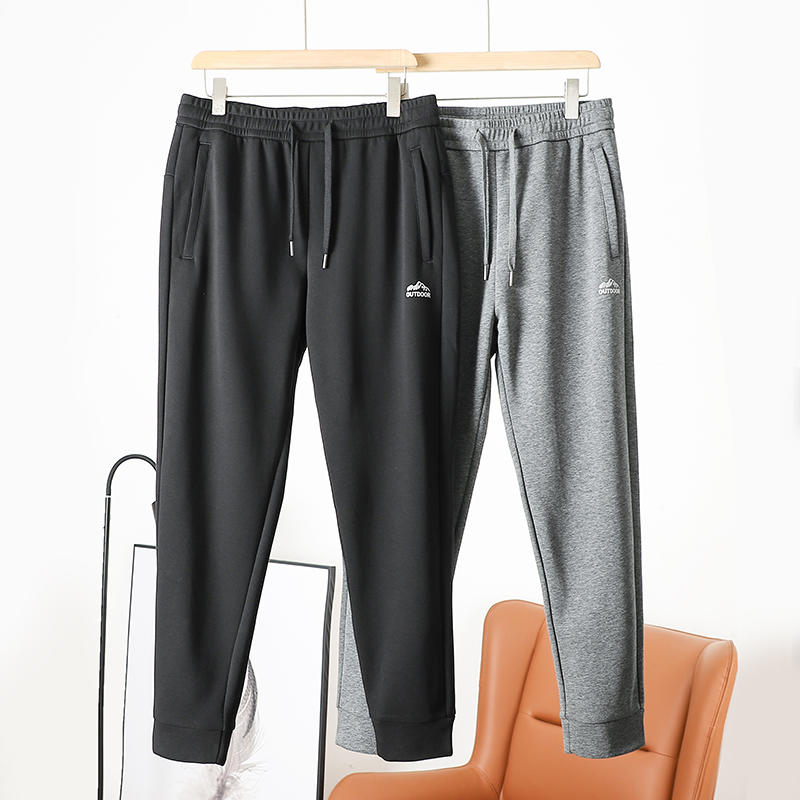 经典百搭！24年新货！时尚男士休闲系带松紧腰卫裤休闲裤93166