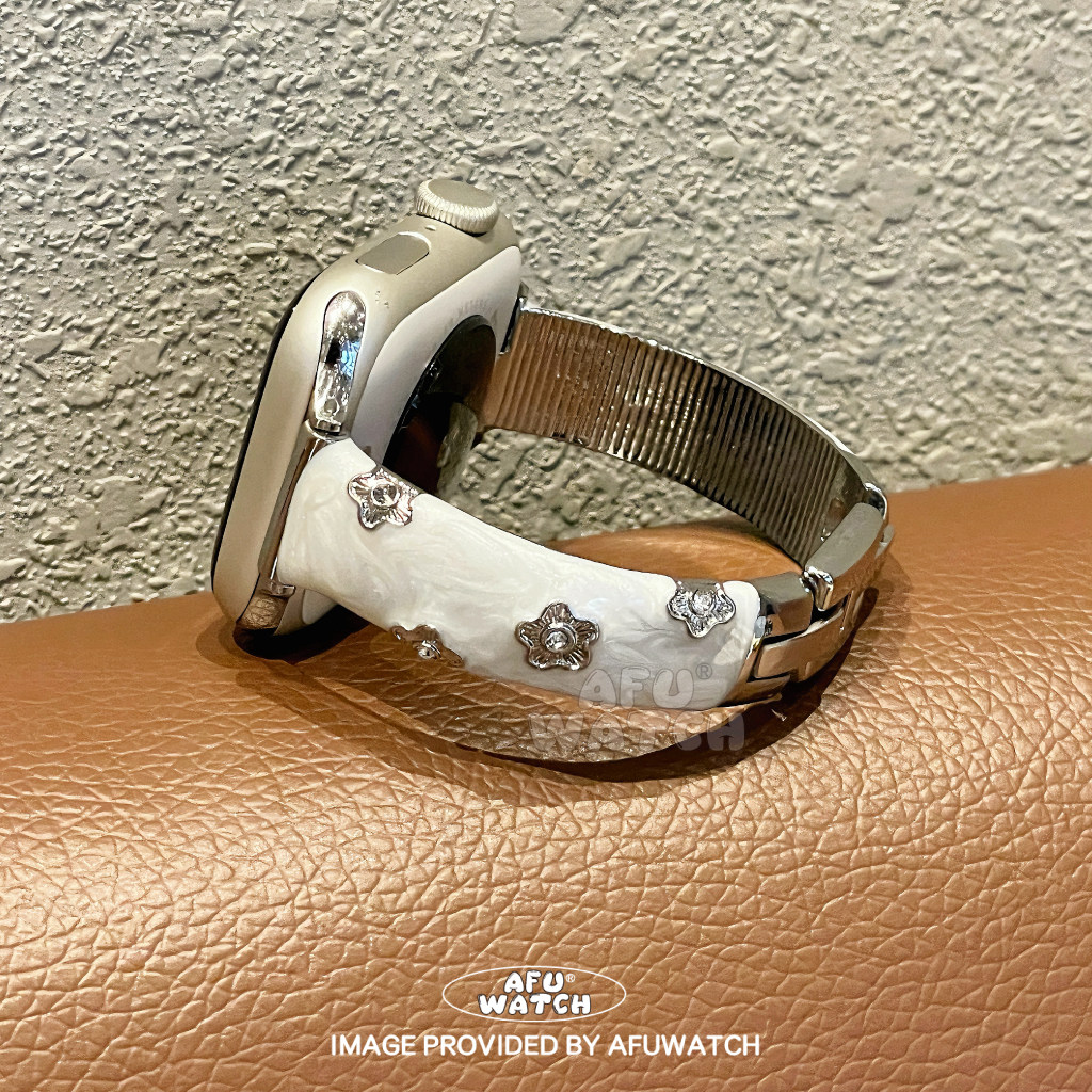 【花钻滴胶工艺】适用于iwatch S11苹果手表带applew
