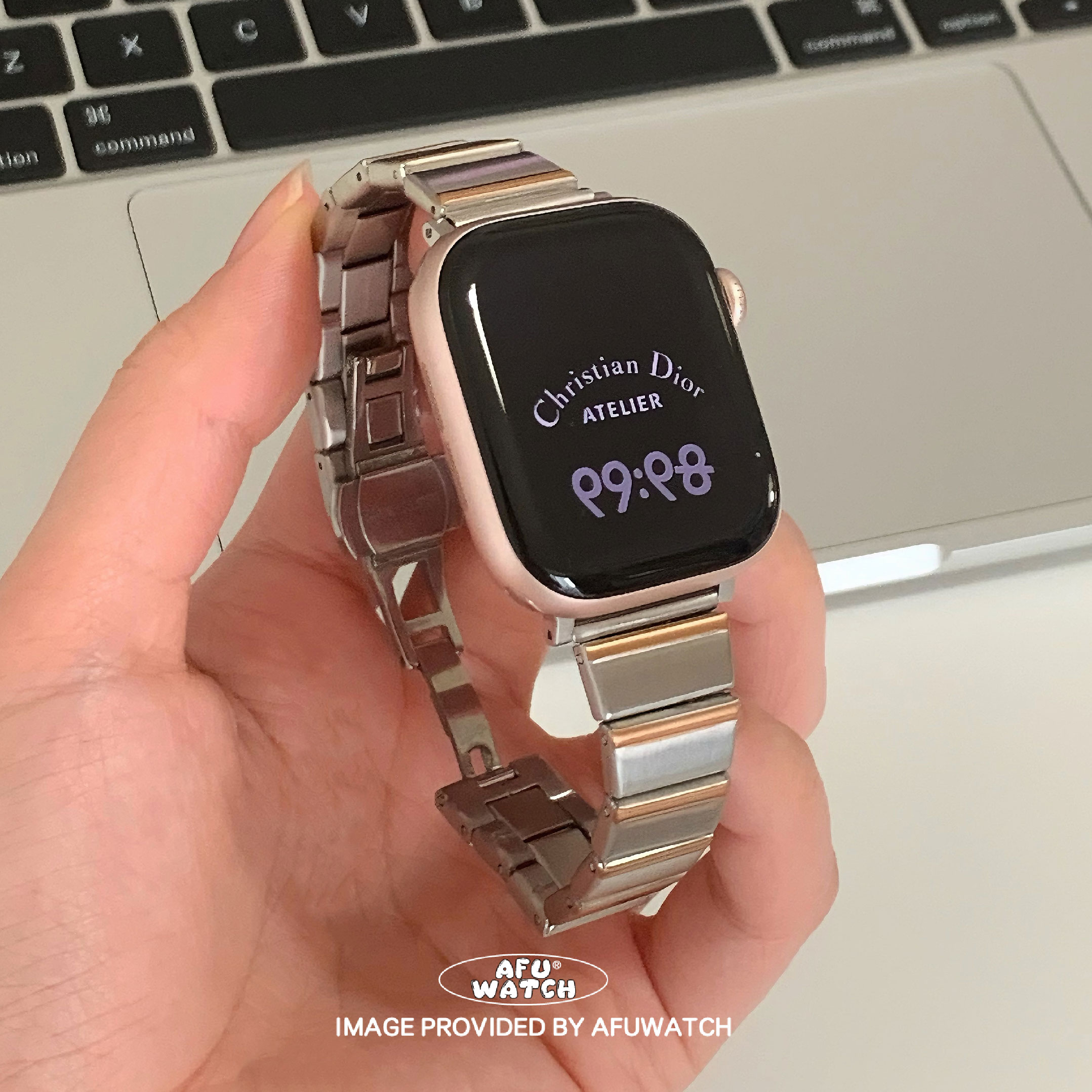 适用iWatch11代金属高级感小蛮腰图片