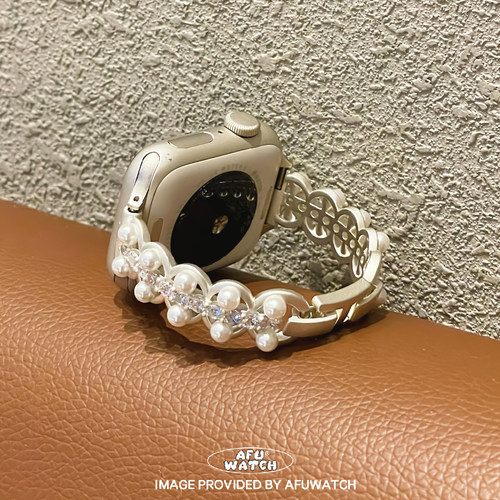 珍珠细钻|适用iWatchS11苹果表带