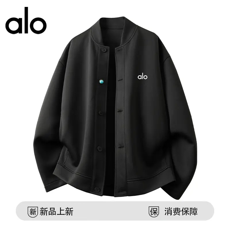 官方奥特莱斯】品牌折扣 秋季新款纯色简约棒球领夹克男百搭外套