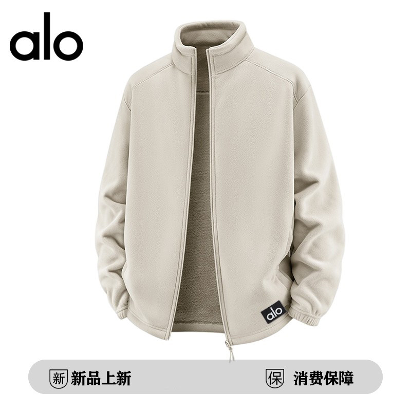 官方奥特莱斯品牌折扣  冬季立领保暖加绒加厚纯色抓绒夹克外套,男装,大码上装,淘宝优惠券,粉丝福利购,淘宝优惠卷