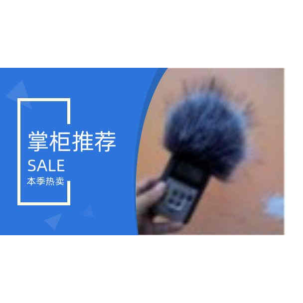 H4N H5 H6 TASCAM DR-40 DR-100MKII DR-44WL防风毛衣