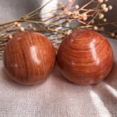 实木保健球健手球手玩球老人花梨木老人手部按摩球锻炼定制刻字