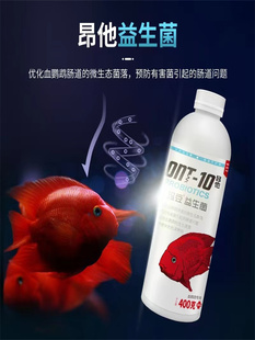 玛豆罗汉鱼增红增色益生菌水族鱼食观赏鱼饲料调理厌食肠炎专用粮