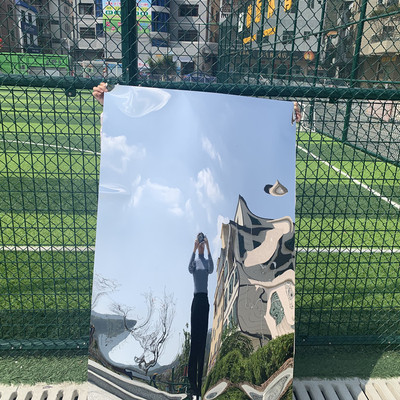 会变形的软镜子哈哈镜贴纸