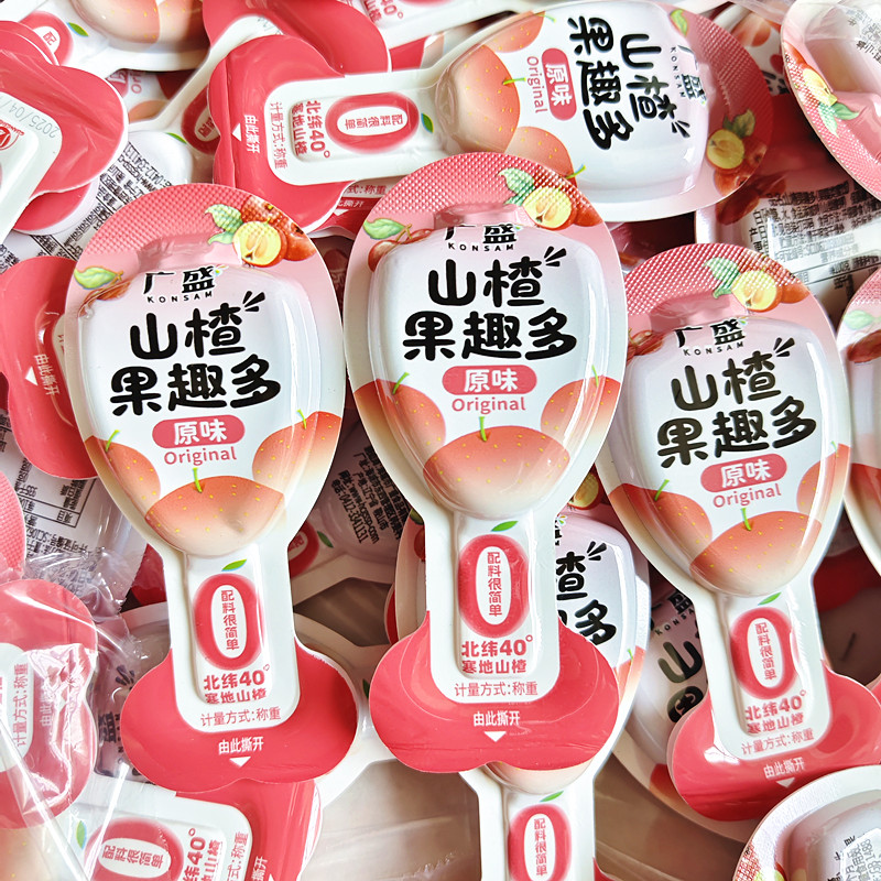 广盛山楂糕果趣多山楂棒糖糖