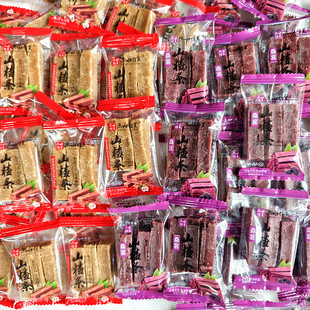 桑葚山楂条独立包装山楂条原味儿童不添加零食休闲山楂片散装特产