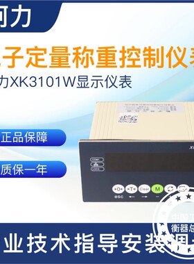宁波柯力XK3101W控制仪表定量配料以太网接口 MODBUS TCP称重仪表