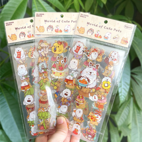 卡通手帐贴纸可爱儿童防水装饰