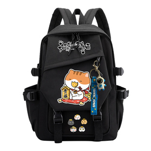 如果历史是一群喵书包中小学生双肩包三到六年级书包动漫周边背包