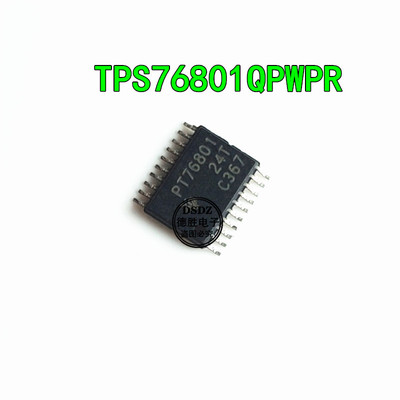 TPS76801QPWPR 丝印 PT76801  HTSSOP20 线性稳压器芯片全新原装