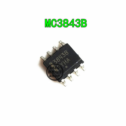 UC3843B MC3843BD1R2G  3843B SOP-8 电源管理芯片 全新原装现货