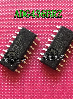 ADG436BRZ  模拟开关芯片  ADG436BR SOP16 全新进口现货