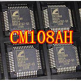 CM108AH CM108 USB声卡芯片 LQFP48全新进口IC现货