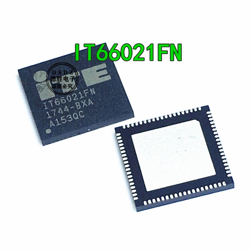 IT66021 IT66021FN QFN76 单端口HDMI接收器芯片  全新原装