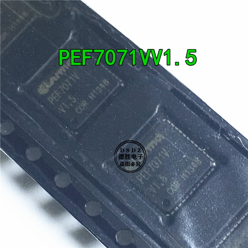 PEF7071VV1.5 PEF7071 驱动器 接口芯片 QFN48 全新进口IC现货