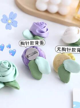 立体小花朵装饰胸针装饰品