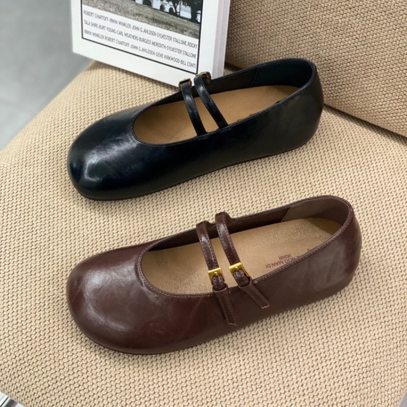 2026春季爆款通勤风一字扣玛丽珍鞋女圆头浅口平底百搭复古单鞋女,女鞋,玛丽珍鞋,淘宝优惠券,粉丝福利购,淘宝优惠卷