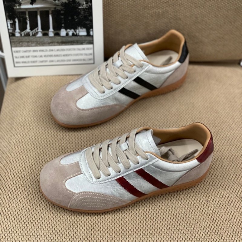 复古拼色德训鞋女2026春季新款系带轻便透气平底防滑休闲运动鞋女,女鞋,时尚休闲鞋,淘宝优惠券,粉丝福利购,淘宝优惠卷