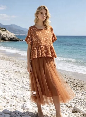 意大利品牌michelle正品衬衫上衣～much money正品半身裙2026春夏
